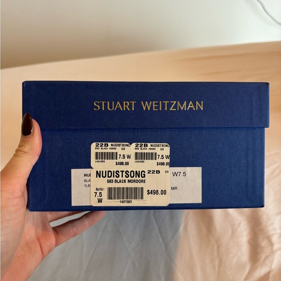STUART WEITZMAN NUDISTONG HEELS - Picture 4 of 8